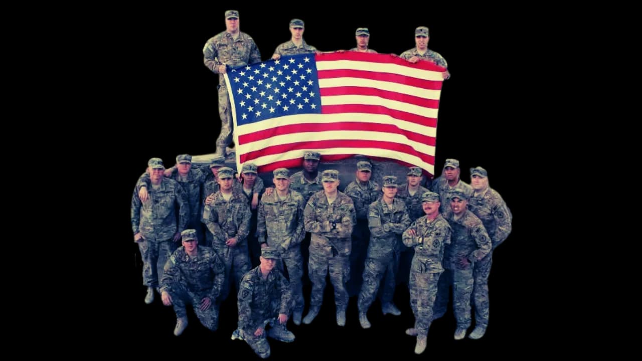 Hiram Andino on deployment in Afghanistan